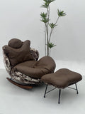 Hugging Rocking Chair with Ottoman ¨C Soft, Cozy, and Stylish Relaxation Chair