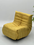 Functional Caterpillar Chair with Sculpted Upholstery and Flexible Seating Comfort
