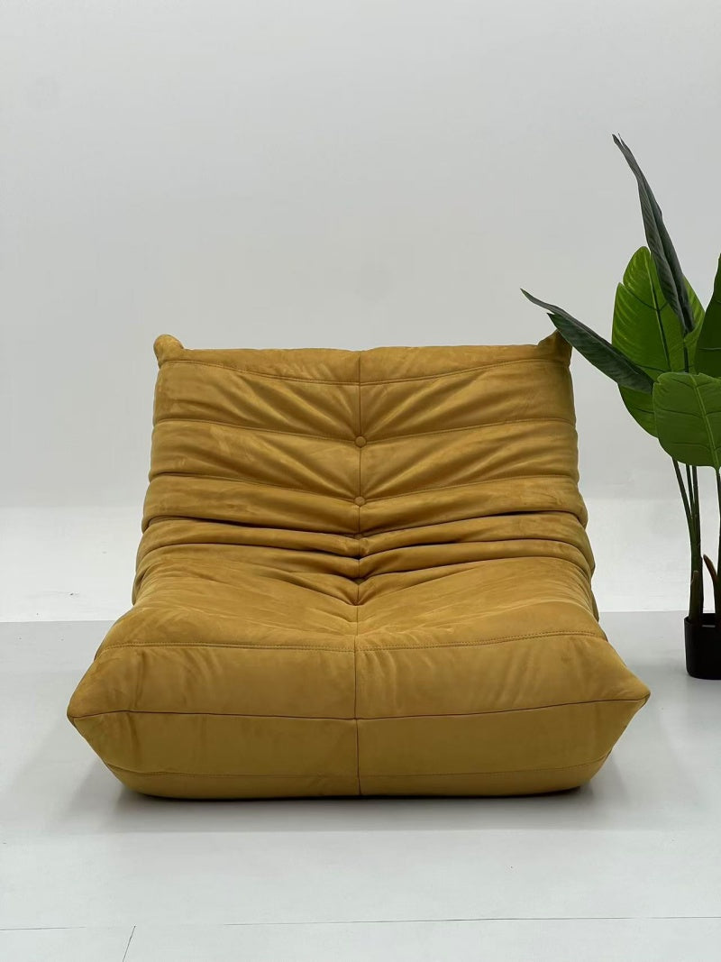 Caterpillar Lounge Chair ¨C Molded Foam Upholstered Floor Lounge Seating for Wholesale Supply