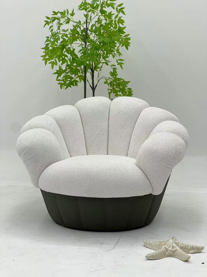 Ice Cream Chair ¨C Sculptural Upholstered Lounge Chair for Wholesale and Project Supply